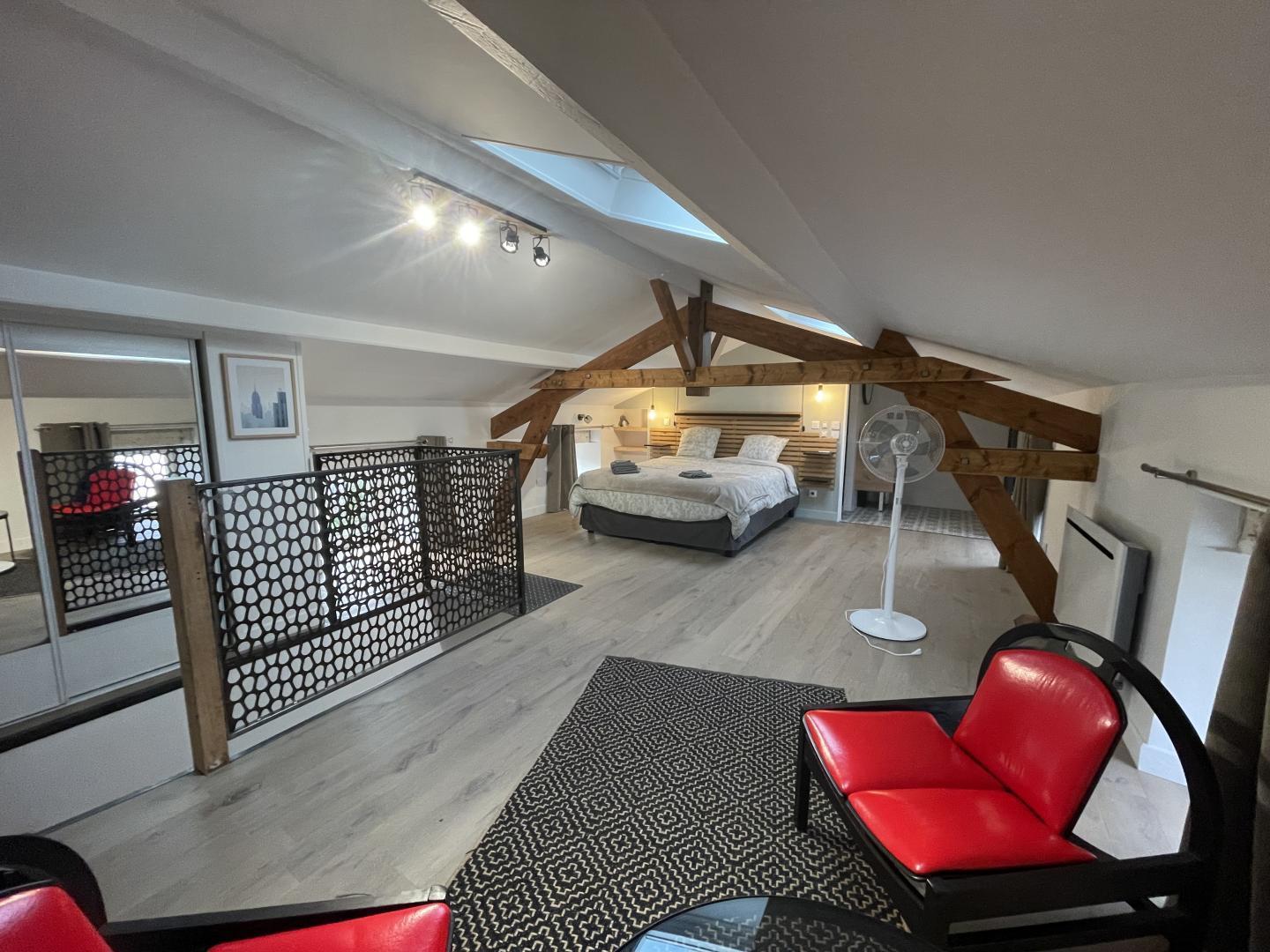 La chambre au 2ème étage