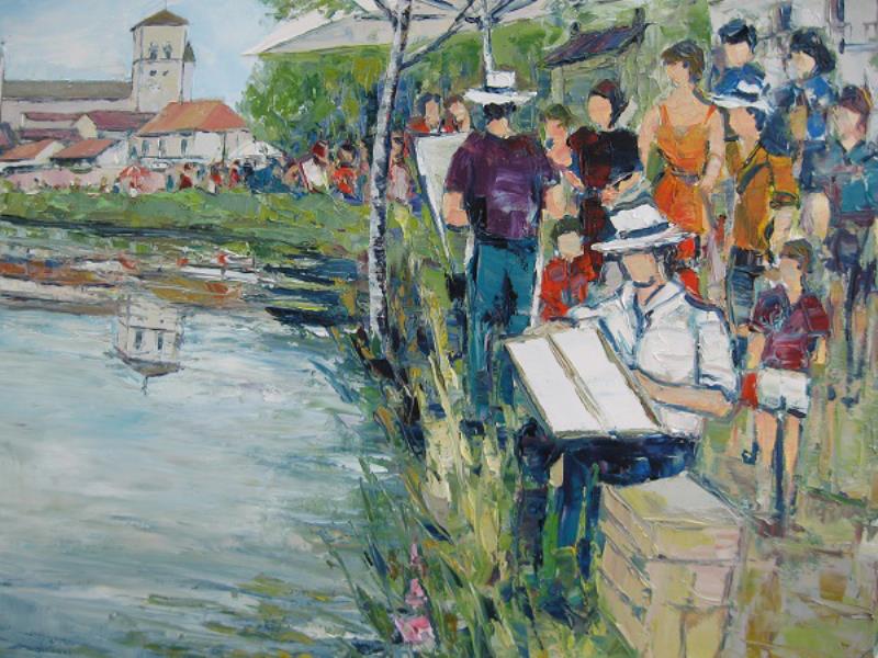 Le Festival international de peinture de Magné