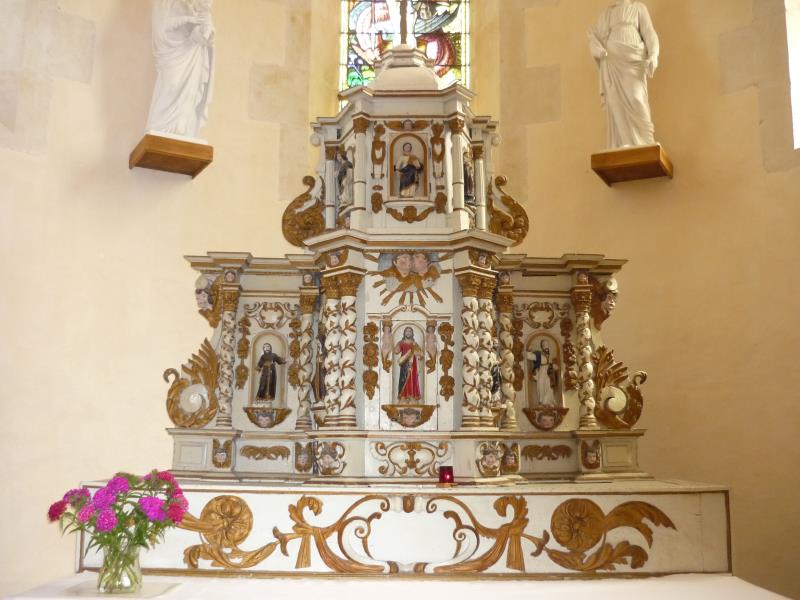 Le tabernacle du XVIIème siècle de l'église Saint-Georges
