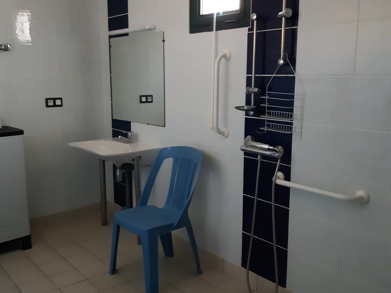 Une salle de bain du Gîte 