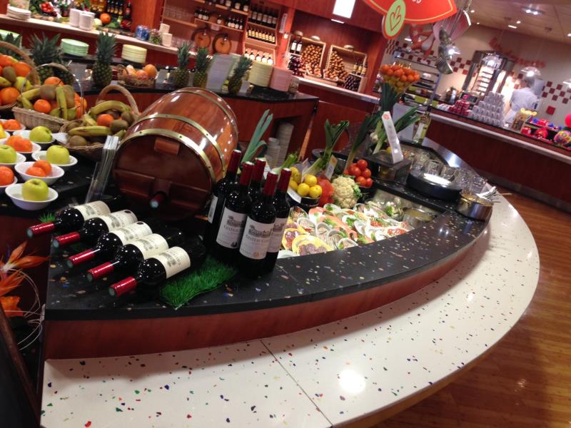 Le buffet des entrées