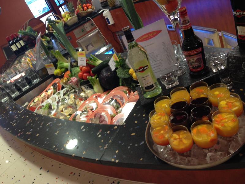Le buffet des entrées