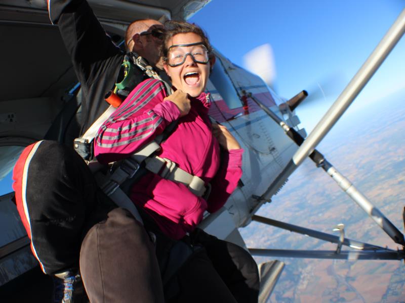 Sortie d'avion