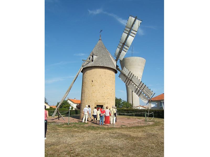 Moulin de Vrines patrimoine Sainte Radegonde Thouars Thouarsais
