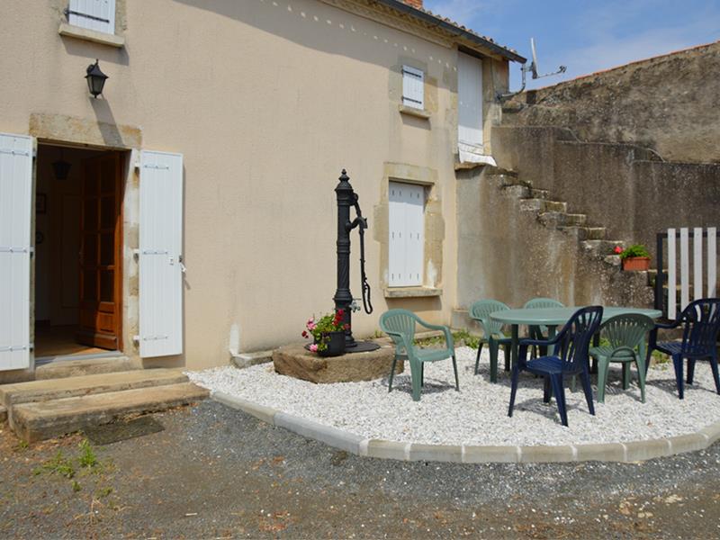 Extérieur Meublé Gite de la Motte Germond Bouillé Saint Varent 