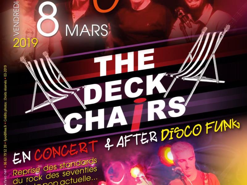 The Deck Chairs en concert le 8 mars 2019