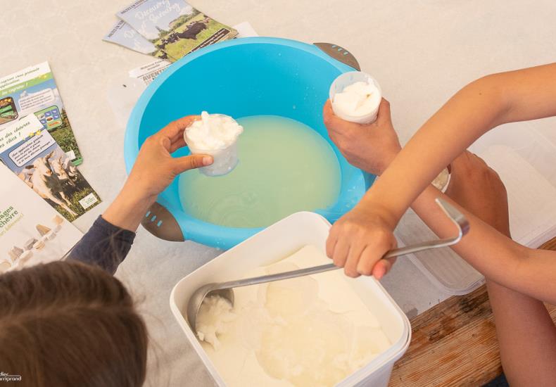  Ateliers découverte - Maison des Fromages de Chèvre