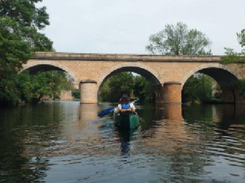 Balade canoe école du patrimoine Thouars Thouarsais Deux Sevres