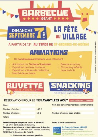 Fête du village