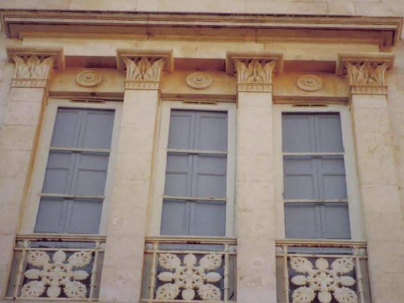Détail de la façade principale