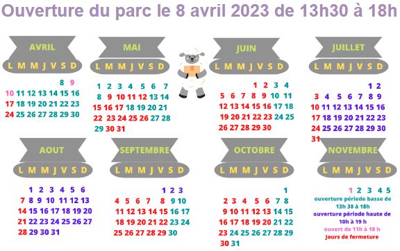 Horaires Mouton Village