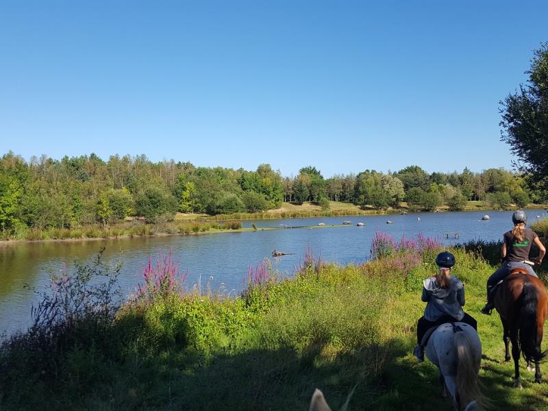 Randonnée à cheval à Pescalis
