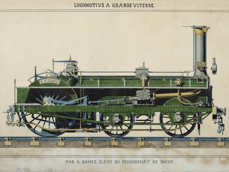 Crampton, TGV du 19ème siècle@