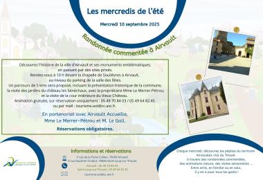Affiche mercredis de l'été - Mercredi 10 septembre 2025