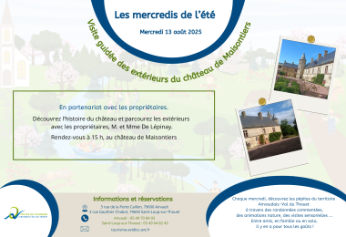 Affiche mercredis de l'été - Mercredi  13 août 2024 après midi