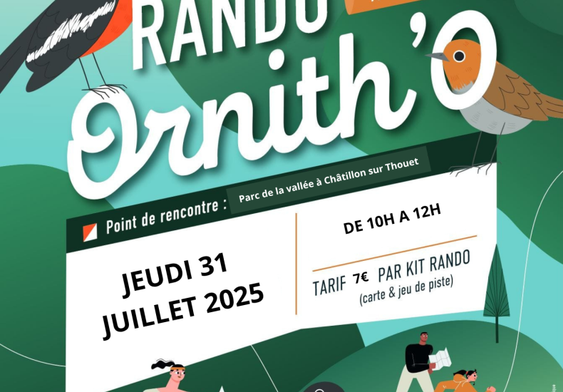 Rando ornitho : parcours d'orientation familial
