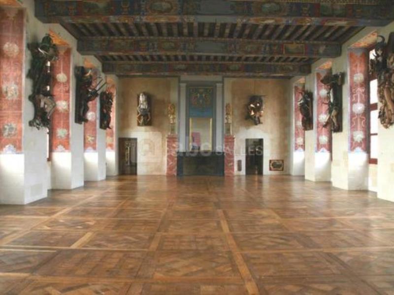 Salle des gardes chateau d'Oiron