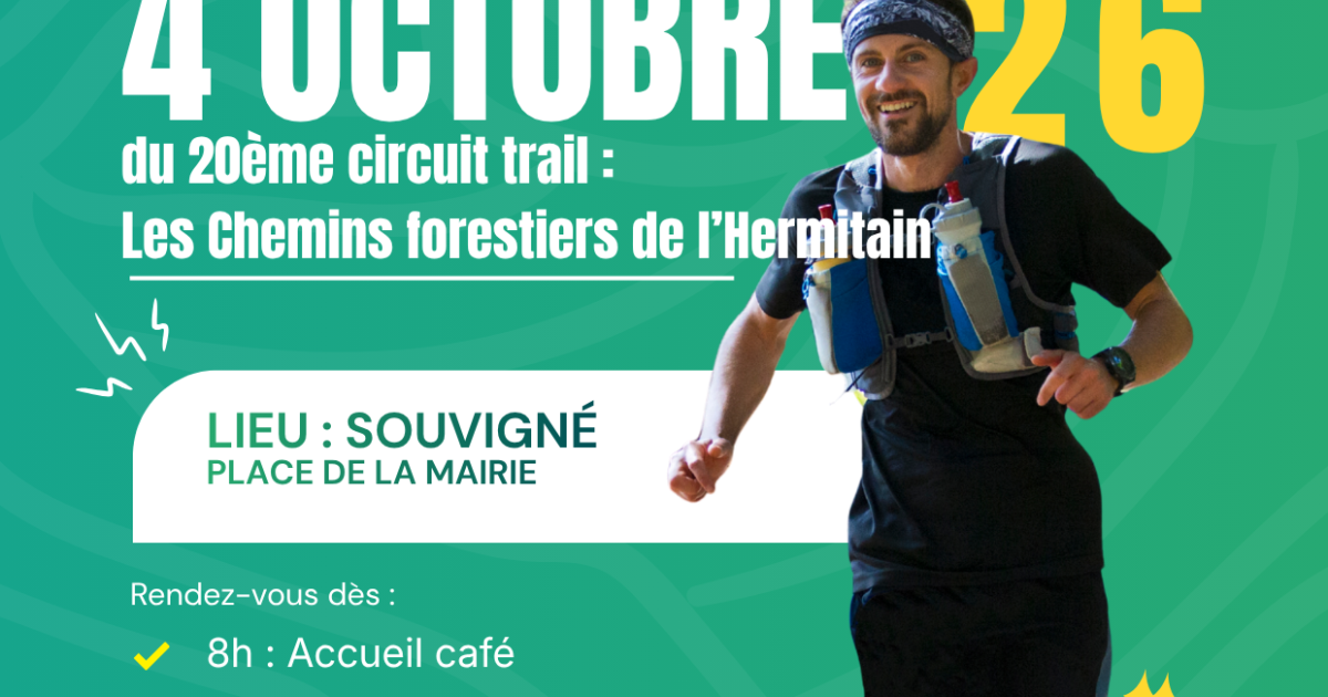 Inauguration du circuit Trail : Les Chemins forestiers de l'Hermitain