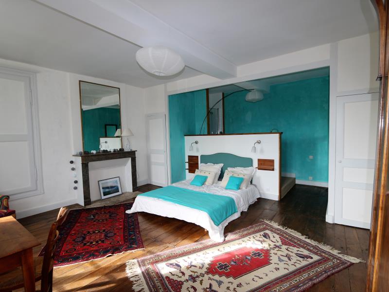 Chambre turquoise étage 
