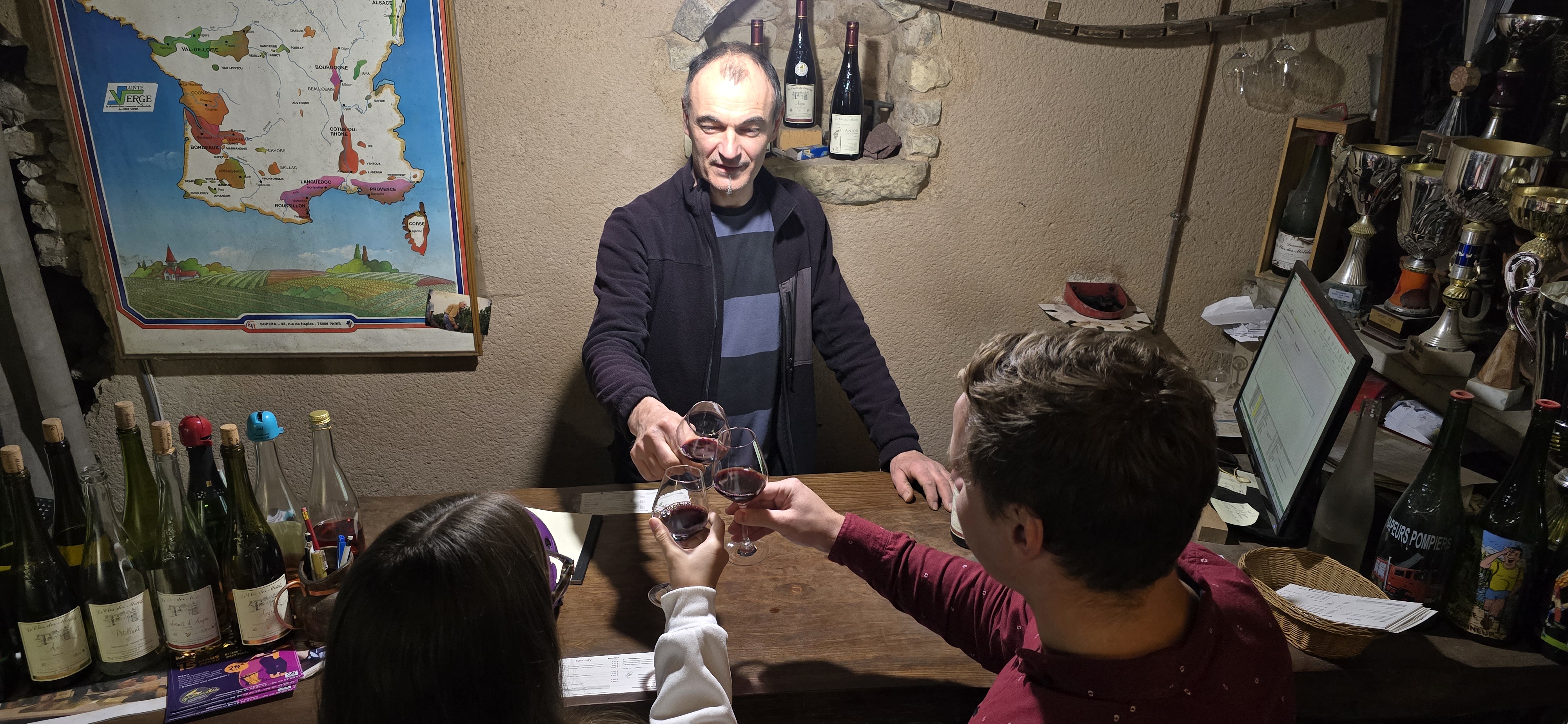Clos moteles Viticulteur Vins degustation Ste Verge Thouarsais Deux Sevres