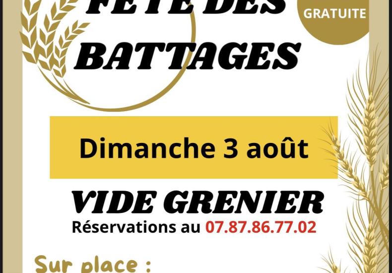 fête des battages champdeniers